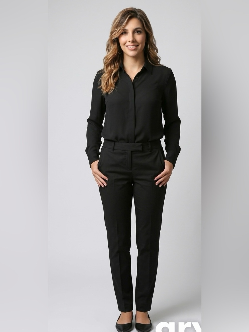 Seventy Black  Chinos - Sleek Straight Cut